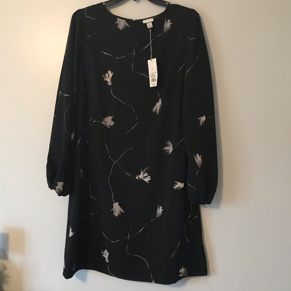 FlORAL SILKY SHIFT DRESS - Picture 4 of 8